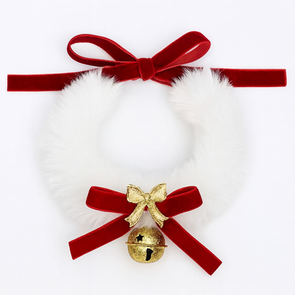 Peture® Christmas Bow Collar