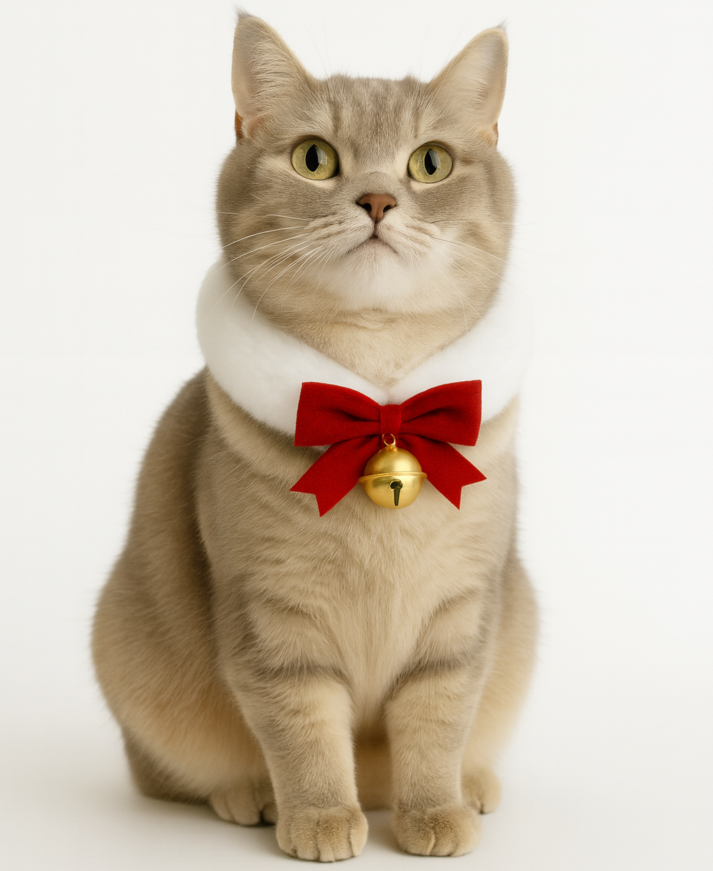 Peture® Christmas Bow Collar