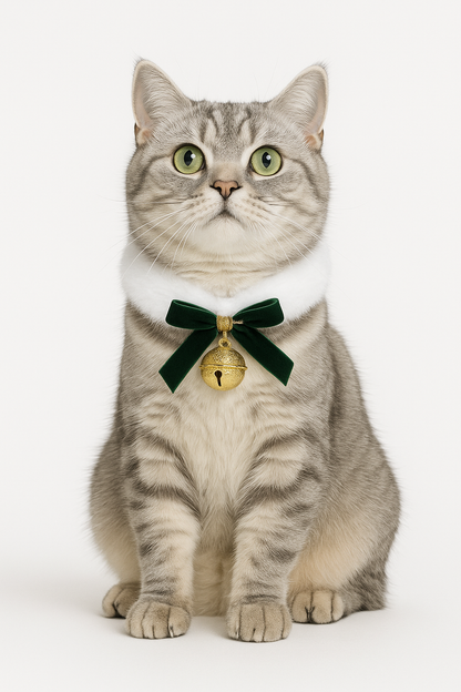 Peture® Christmas Bow Collar