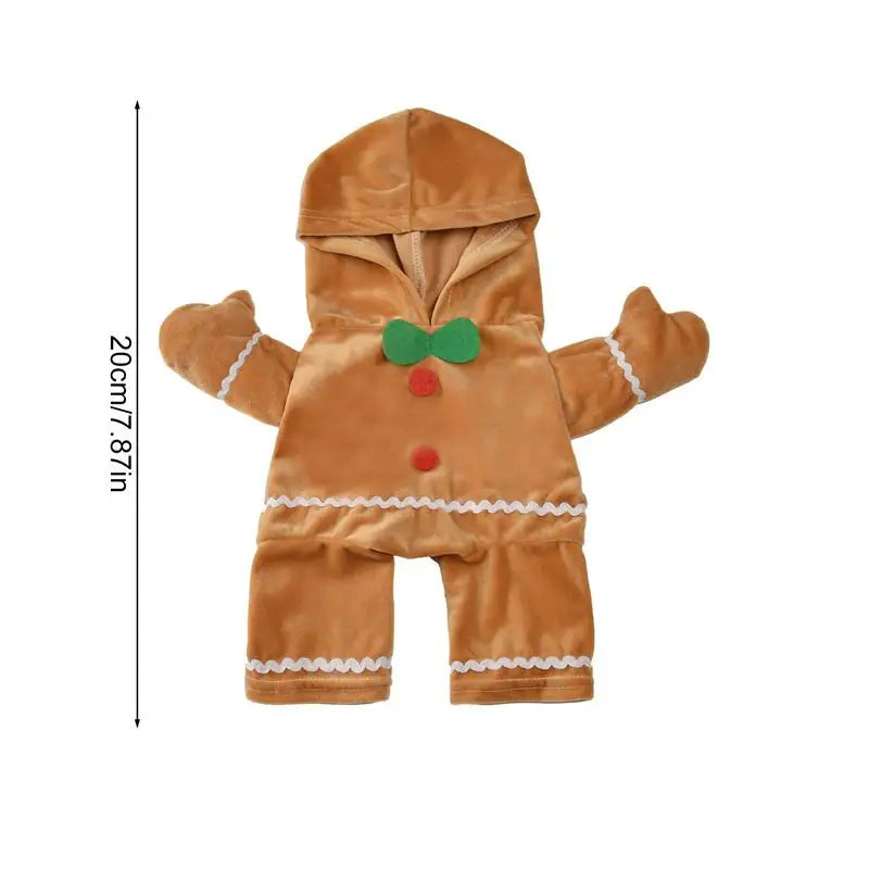 Peture® Christmas Gingerbread Costume