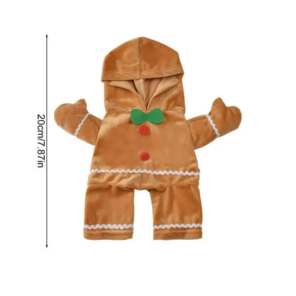 Peture® Christmas Gingerbread Costume