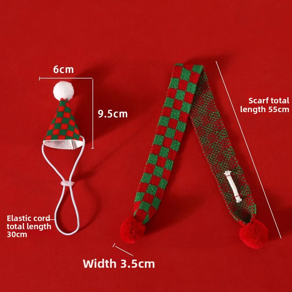 Peture® Christmas Scarf & Hat Set