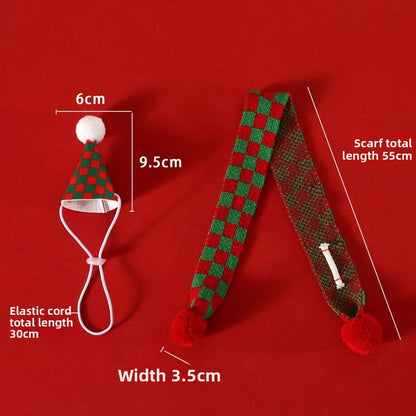 Peture® Christmas Scarf & Hat Set