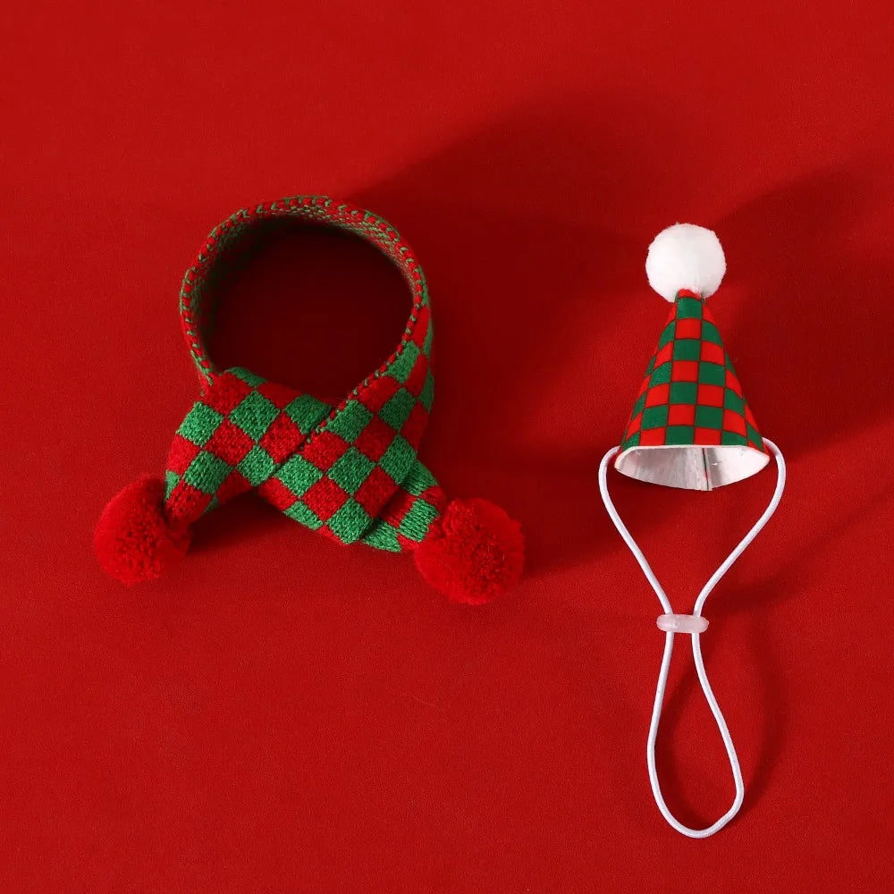 Peture® Christmas Scarf & Hat Set