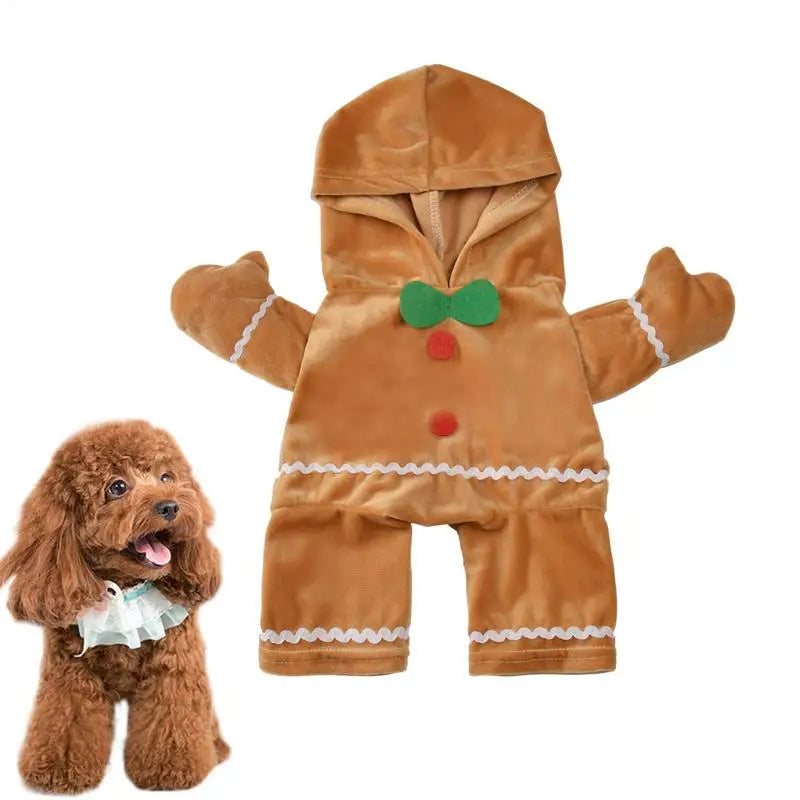 Peture® Christmas Gingerbread Costume