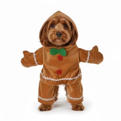 Peture® Christmas Gingerbread Costume